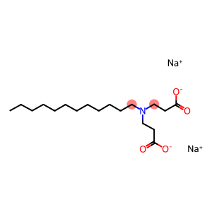 N-lauryl-beta-iminopropionic acid, disodium salt