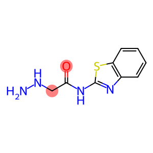 Acetamide, N-2-benzothiazolyl-2-hydrazino- (9CI)