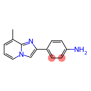 Benzenamine, 4-(8-methylimidazo[1,2-a]pyridin-2-yl)-