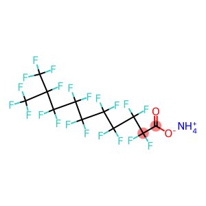 Ammonium octadecfluoro-9-(trifluoromethyl)decanoate