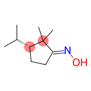 Cyclopentanone, 2,2-dimethyl-3-(1-methylethyl)-, oxime, (1E,3R)- (9CI)