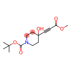 tert-butyl 4-hydroxy-4-(3-Methoxy-3-oxoprop-1-ynyl)piperidine-1-carboxylate