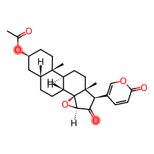 3β-Acetyloxy-14,15β-epoxy-16-oxo-5β-bufa-20,22-dienolide