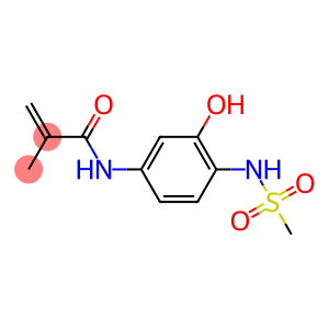 N-[3-Hydroxy-4-(methylsulfonylamino)phenyl]-2-methylpropenamide