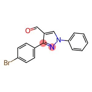 3-(4-Bromophenyl)-1-phenyl-1H-pyrazole-4-carbaldehyde