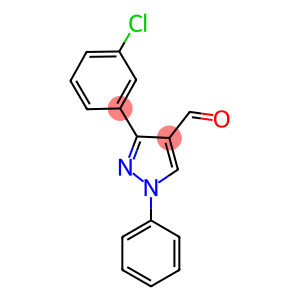 3-(3-氯苯基)-1-苯基-1H-吡唑-4-甲醛