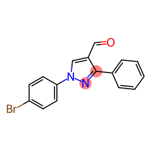 1H-Pyrazole-4-carboxaldehyde, 1-(4-bromophenyl)-3-phenyl-