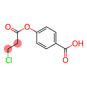 4-(carboxy)phenyl 3-chloropropanoate