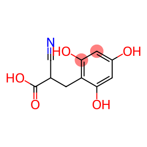 Benzenepropanoic acid, alpha-cyano-2,4,6-trihydroxy- (9CI)