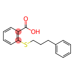 2-(3-苯基丙基硫代)苯甲酸