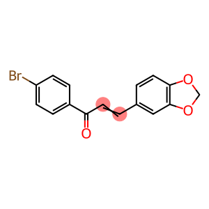 (E)-3-benzo[1,3]dioxol-5-yl-1-(4-bromophenyl)prop-2-en-1-one