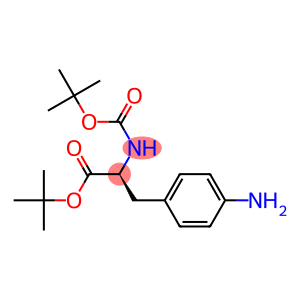 Benzeneacetic acid, 4-amino-α-[[(1,1-dimethylethoxy)carbonyl]amino]-, 1,1-dimethylethyl ester, (αS)-