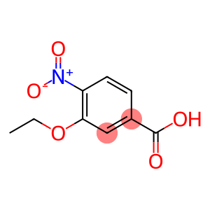 Benzoic acid, 3-ethoxy-4-nitro- (9CI)