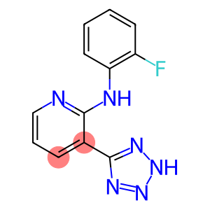 2-Pyridinamine, N-(2-fluorophenyl)-3-(2H-tetrazol-5-yl)-