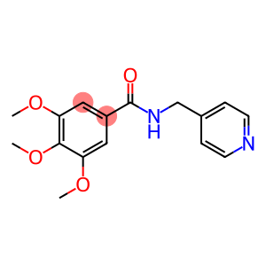 N-(4-Pyridylmethyl)-3,4,5-trimethoxybenzamide