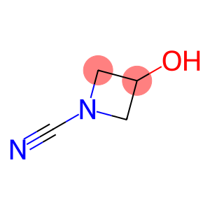 1-Azetidinecarbonitrile, 3-hydroxy-