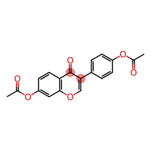 4H-1-Benzopyran-4-one, 7-(acetyloxy)-3-[4-(acetyloxy)phenyl]-