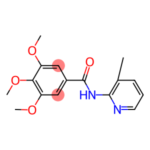 3,4,5-Trimethoxy-N-(3-methyl-2-pyridyl)benzamide