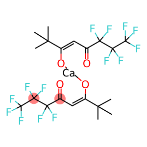 Bis(6,6,7,7,8,8,8-heptafluoro-2,2-dimethyl-3,5-octanedionate)calcium