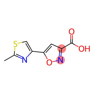 5-(2-methylthiazol-4-yl)isoxazole-3-carboxylic acid
