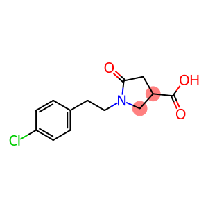 1-(4-CHLOROPHENETHYL)-5-OXO-3-PYRROLIDINECARBOXYLIC ACID