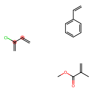 2-Propenoic acid, 2-methyl-, methyl ester, polymer with 2-chloro-1,3-butadiene and ethenylbenzene