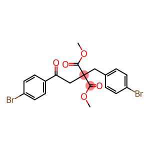 Propanedioic acid, 2-[(4-bromophenyl)methyl]-2-[2-(4-bromophenyl)-2-oxoethyl]-, 1,3-dimethyl ester