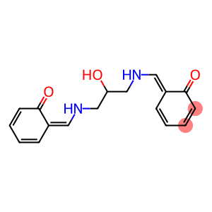 6-[[[2-hydroxy-3-[(6-oxo-1-cyclohexa-2,4-dienylidene)methylamino]propy l]amino]methylidene]cyclohexa-2,4-dien-1-one