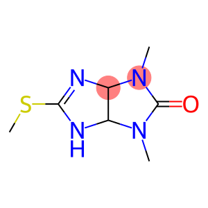 1,3-dimethyl-5-(methylsulfanyl)-3,3a,4,6a-tetrahydroimidazo[4,5-d]imidazol-2(1H)-one