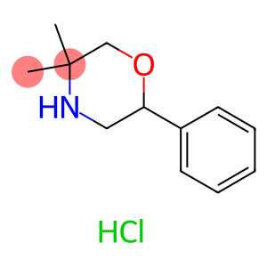 5,5-Dimethyl-2-phenylmorpholine hydrochloride