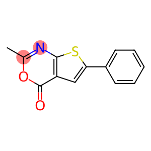 2-Methyl-6-phenyl-4H-thieno[2,3-d][1,3]oxazin-4-one