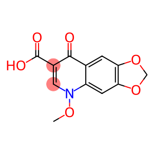 5,8-Dihydro-5-methoxy-8-oxo-1,3-dioxolo[4,5-g]quinoline-7-carboxylic acid