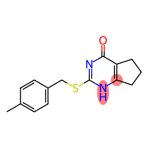 2-((4-methylbenzyl)thio)-3,5,6,7-tetrahydro-4H-cyclopenta[d]pyrimidin-4-one