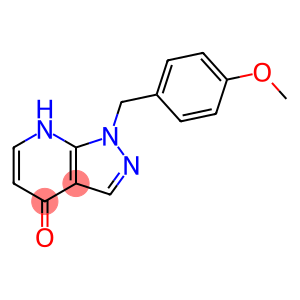 1,7-Dihydro-1-[(4-methoxyphenyl)methyl]-4H-pyrazolo[3,4-b]pyridin-4-one