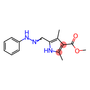 1H-Pyrrole-3-carboxylicacid,2,4-dimethyl-5-[(phenylhydrazono)methyl]-,methylester(9CI)