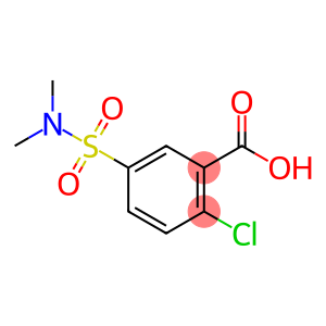 2-氯-5-(N,N-二甲基磺酰氨基)苯甲酸