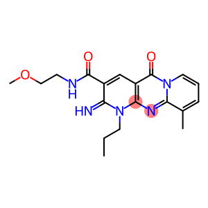 2-imino-N-(2-methoxyethyl)-10-methyl-5-oxo-1-propyldipyrido[3,4-c:1',2'-f]pyrimidine-3-carboxamide