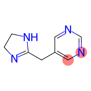 Pyrimidine,  5-[(4,5-dihydro-1H-imidazol-2-yl)methyl]-