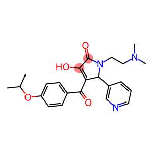 1-(2-(dimethylamino)ethyl)-3-hydroxy-4-(4-isopropoxybenzoyl)-5-(pyridin-3-yl)-1,5-dihydro-2H-pyrrol-2-one