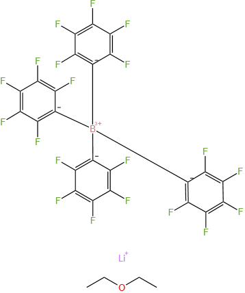 tetrakis(pentafluorophenyl)boron lithium ethyl etherate