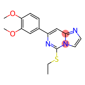 7-(3,4-diMethoxyphenyl)-5-(ethylthio)iMidazo[1,2-c]pyriMidine