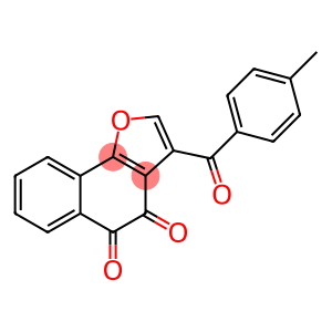 3-(4-methylbenzoyl)naphtho[1,2-b]furan-4,5-dione