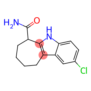 Cyclohept[b]indole-6-carboxamide, 2-chloro-5,6,7,8,9,10-hexahydro-