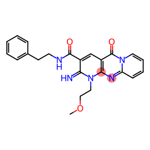 2-imino-1-(2-methoxyethyl)-5-oxo-N-(2-phenylethyl)-1,5-dihydro-2H-dipyrido[1,2-a:2,3-d]pyrimidine-3-carboxamide