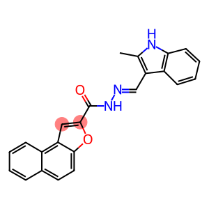 N'-[(2-methyl-1H-indol-3-yl)methylene]naphtho[2,1-b]furan-2-carbohydrazide