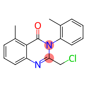 2-(氯甲基)-5-甲基-3-邻甲苯喹唑啉-4(3H)-酮