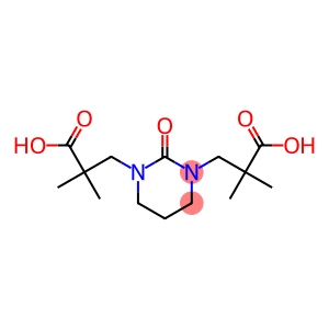 dihydro-alpha,alpha,alpha',alpha'-tetramethyl-2-oxo-2H,4H-pyrimidine-1,3-dipropionic acid