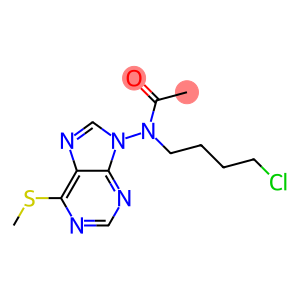 Acetamide,N-(4-chlorobutyl)-N-[6-(methylthio)-9H-purin-9-yl]-