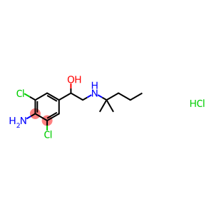 4-AMino-3,5-dichloro-α-[[(1,1-diMethylbutyl)aMino]Methyl]benzeneMethanol Hydrochloride