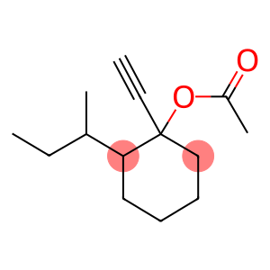 1-ethynyl-2-(1-methylpropyl)cyclohexyl acetate